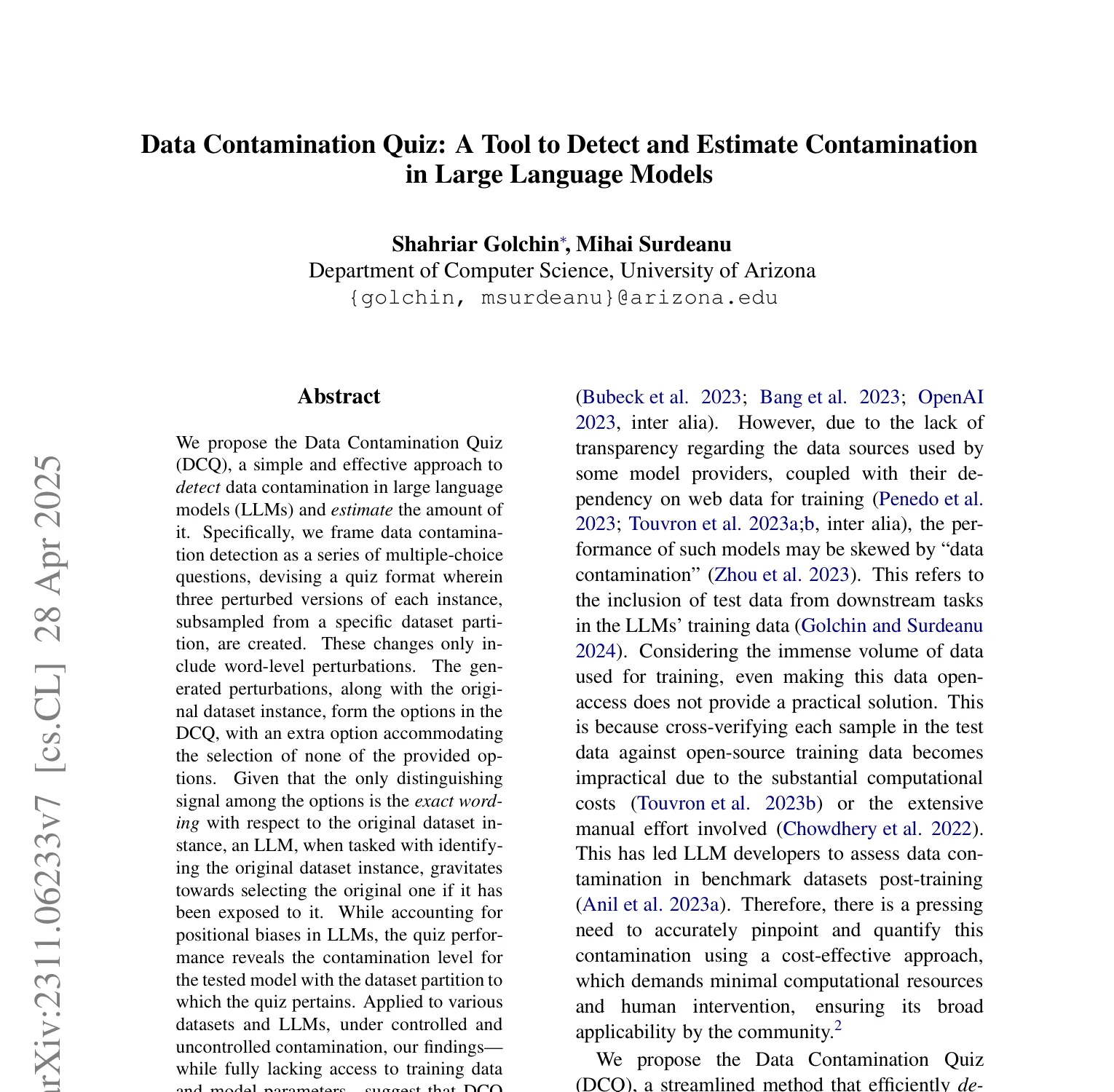 Cropped first page of the cited paper, showing its title and abstract.
